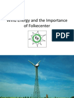 Wind Energy and the Imporatance of Folkecenter
