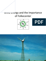 Wind Energy and The Imporatance of Folkecenter