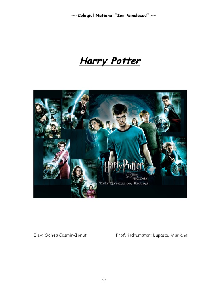 Harry Potter PDF Harry Potter J. K. Rowling