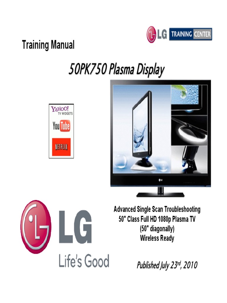 Lg 50 Plasma Tv Manual