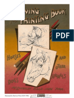 Drawing and Painting Book Horses Dogs and Other Animals – 1900’s Mcloughlin Bros. New York