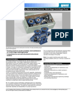 Multi-Stage Centrifugal Pump