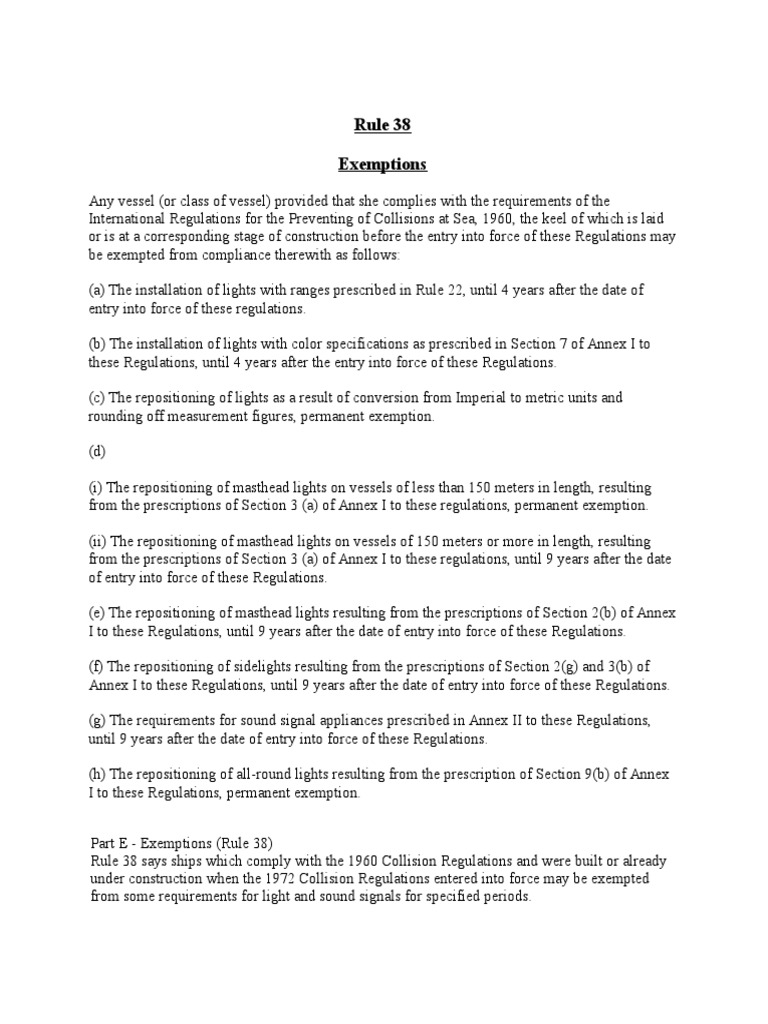 Part E - RULE 38 | PDF