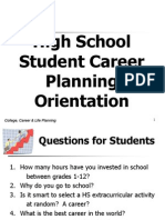 HS Student Orientation