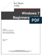 Windows 7 Beginners PDF