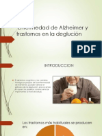 Alzheimer y Trastornos en La Deglucion
