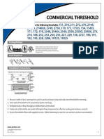 Commercial Threshold: Applies To The Following Thresholds