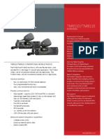 Tait Specifications TM8110-15 v2 PDF