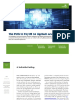 The Path To Payoff On Big Data Analytics - HB - Final