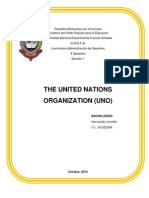 La Organización de Las Naciones Unidas