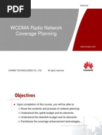 7-1 WCDMA Radio Network Coverage Planning