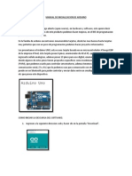 Manual de Inicializacion de Arduino