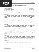 Download Eee Vii Power System Planning 10ee761 Notes by Bharath Gowda SN244271449 doc pdf