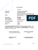 Acta de Inicio 123-2014 Oliverio Echeverri