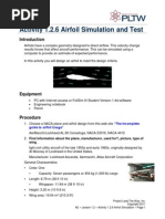 A1 2 6 Airfoil Simulation and Test by Javier Prieto