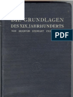 Chamberlain, Houston - Die Grundlagen Des 19. Jahrhunderts - I Und II (1912, 1258 S.)