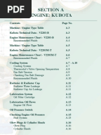 Kubota V2203 Workshop Manual | Motor Oil