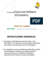 Instrucciones Portafolio Electrónico 