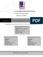 Similarities and Differences Between IFRS and US GAAp