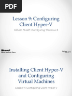 Moac 70-687 l09 Hyper-V