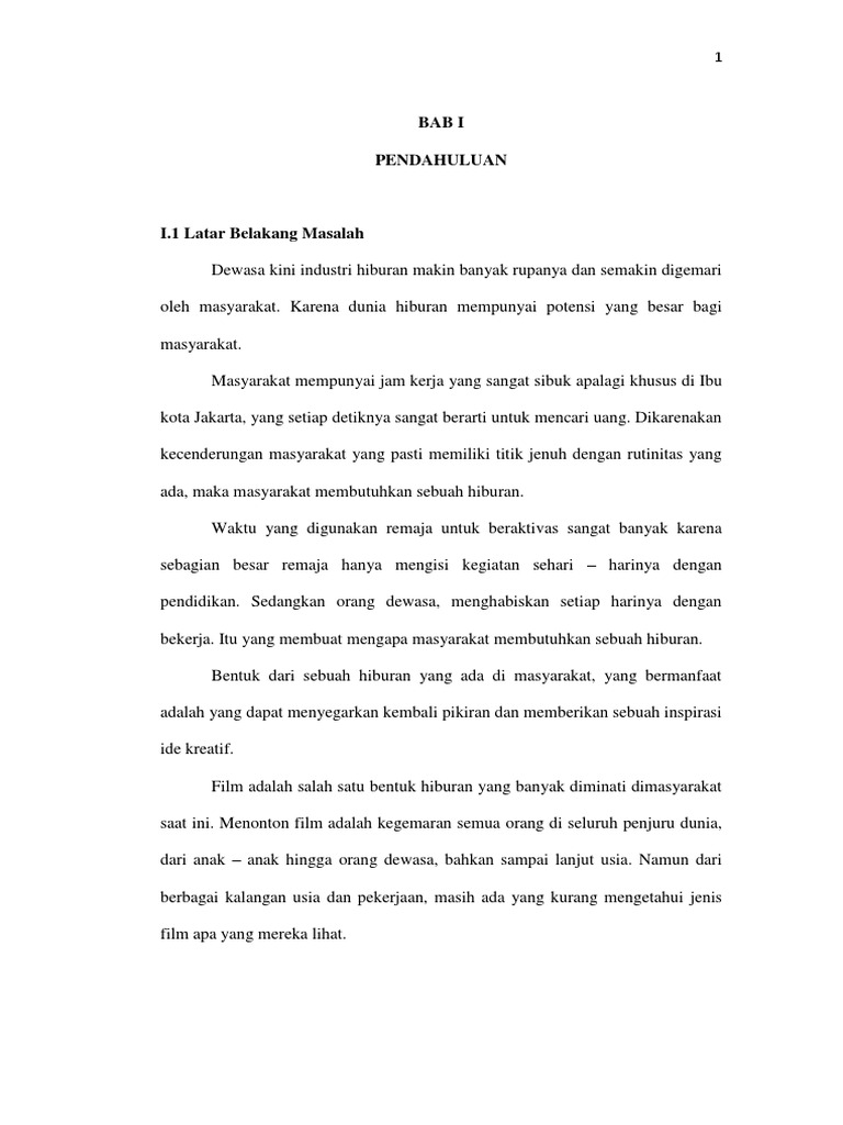 Perancangan Film Pendek Yang Berjudul Aku Kamu Dia