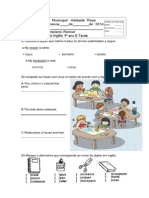 2 Prova Inglês 4 Ano PDF