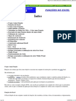 Funções de Excel PDF