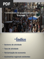 Trabalho Estrutura da população activa em Portugal.pptx