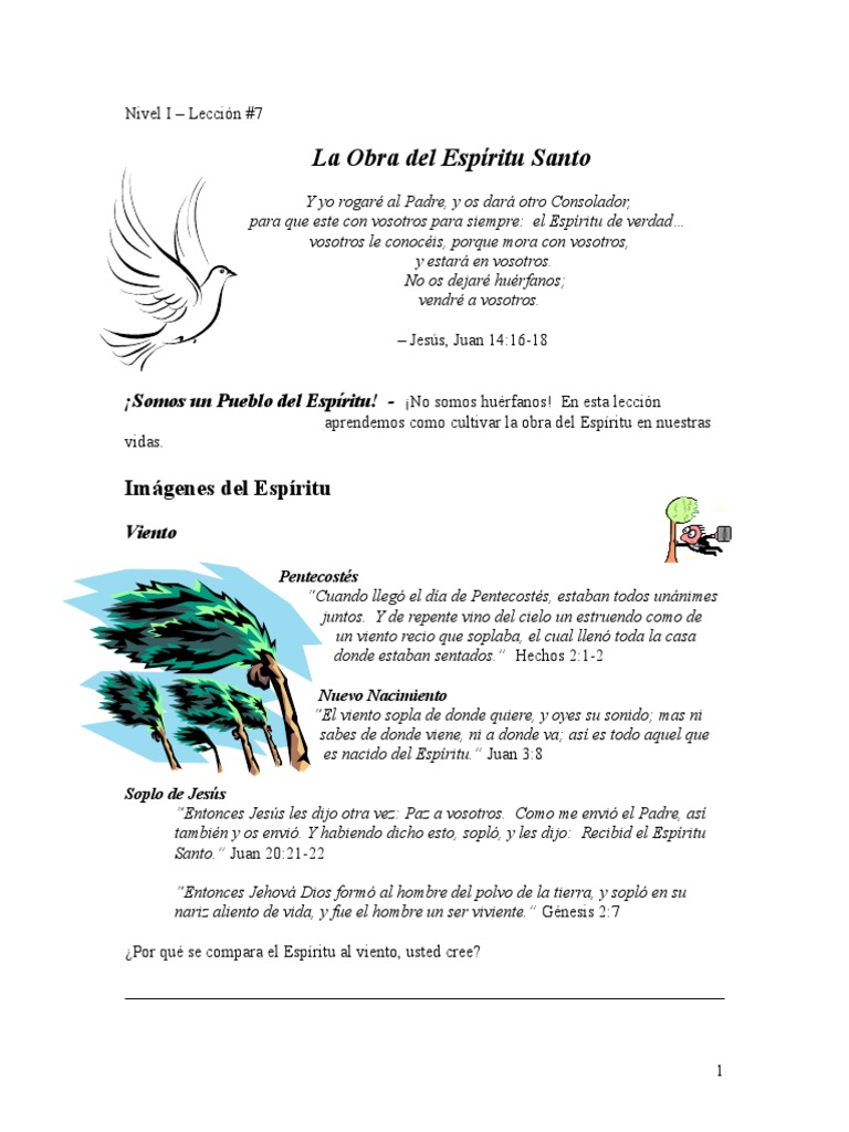 El Espiritu Santo | PDF