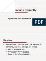 CH 26 Using Pronouns Correctly - Agreement and Reference
