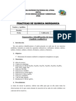 Practicas Inorgánica - 9 PDF