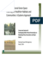 Multi Functional Green Space Planning For Healthier Habitats and Communities: A Systems Approach