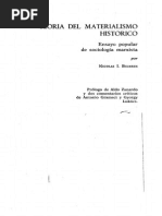 BUJARIN, Nikolai I. -Teoría del materialismo histórico. Ensayo popular de sociología marxista