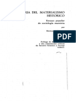 BUJARIN, Nikolai I. - Teoría Del Materialismo Histórico. Ensayo Popular de Sociología Marxista