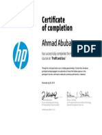 Certificate 125