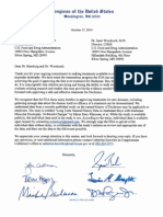 Culberson Letter To The FDA On Duchenne MD