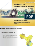 Ansys SCDM - 14 - WS - 7-2 - Crankshaft PDF