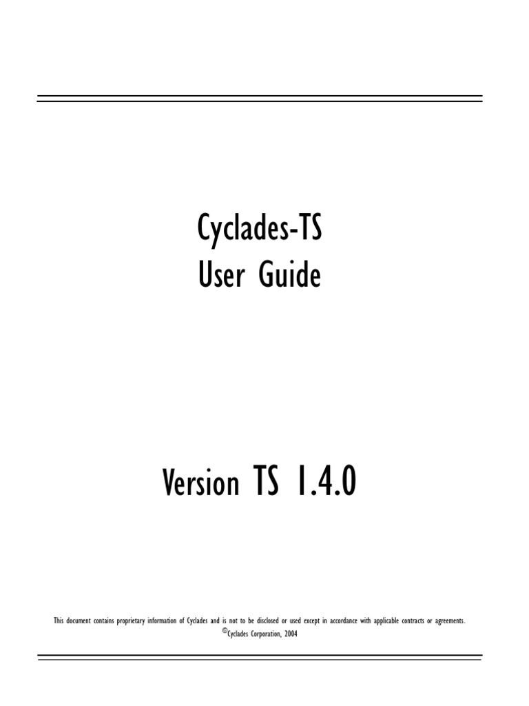 Cyclades Ts Command Line Interface Computer Networking