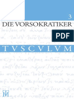 (Laura Gemelli Marciano) Die Vorsokratiker, Band 3 PDF