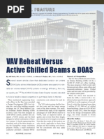 ASHRAE Journal - VAVR Vs ACB+DOAS PDF