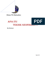 Apa Itu Teknik Geofisika PDF