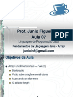 Aula 07 - Fundamentos da Linguagem Java - Array.pdf