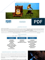 Brochure Canciones en Busca de Artistas PDF