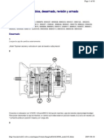 Caja de Cambios Desarmado Revision y Armado PDF