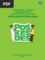 Download Petunjuk Teknis Pengembangan Poskesdes by Promosi Sehat SN244322212 doc pdf