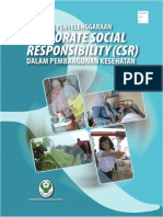 Download Pedoman Penyelenggaraan Corporate Social Responsibility CSR dalam Pembangunan Kesehatan by Promosi Sehat SN244322455 doc pdf