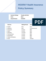 PolicySummaryBasicExtras PDF