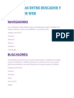 Diferencias Entre Buscador y Navegador Web