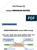 Unit Proses 2013 Kuliah Kesetimbangan Materi