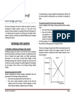 10. Exchange Rate Policy